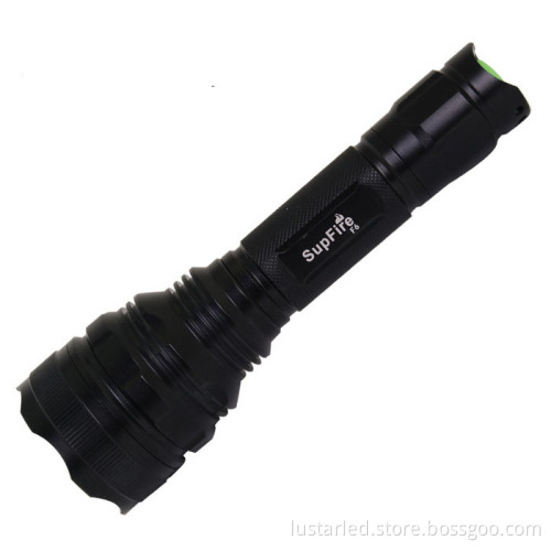 18650 LED Flashlight, Tactical LED Lamps in Rechargeable Battery